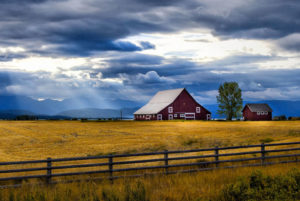 Gallatin Valley, Montana Barn